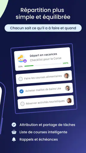 Shared, organisation famille