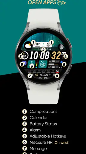 Sharper Clock - Watch Face