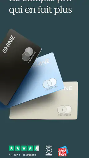 Shine - Compte pro en ligne