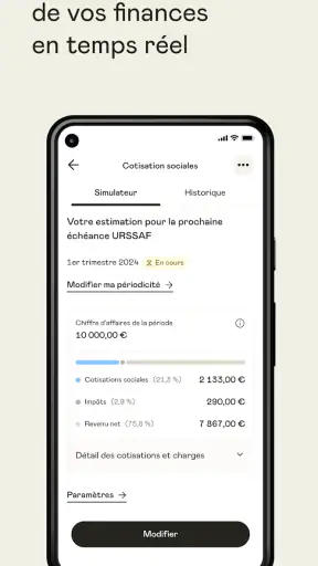Shine - Compte pro en ligne