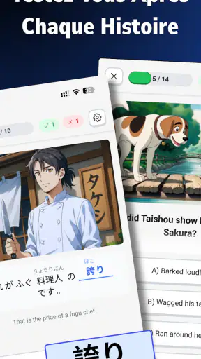 Shinobi: Apprendre le Japonais