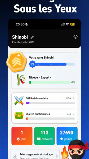 Shinobi: Apprendre le Japonais