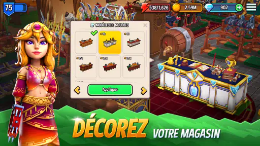 Shop Titans : Crafting Tycoon