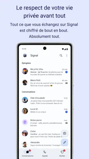 Signal - Messagerie privée
