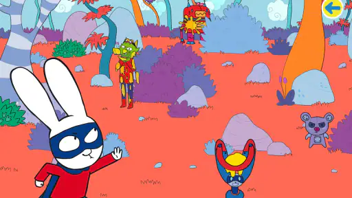 Simon Super Lapin et Pr. Wolf