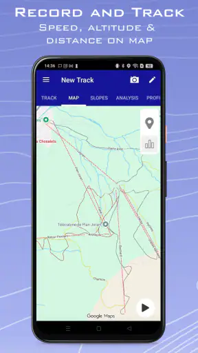 Ski Tracks Lite & Cartes GPS