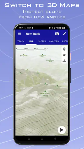 Ski Tracks Lite & Cartes GPS