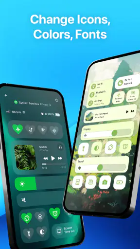 Quick Control Widgets, Themes