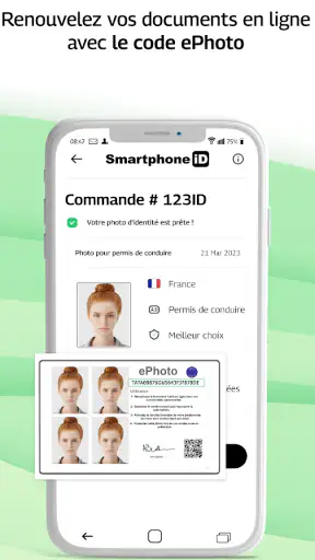 Smartphone iD - Photo identité