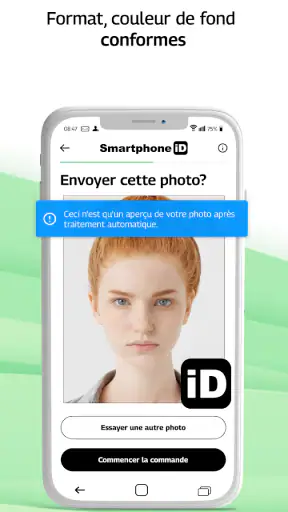 Smartphone iD - Photo identité