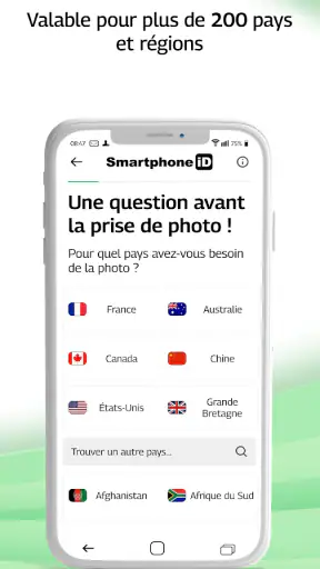 Smartphone iD - Photo identité