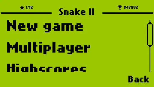 Snake II: Classic Mobile Game