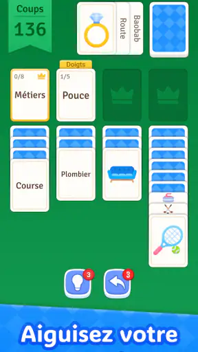 Solitaire Associations Journey