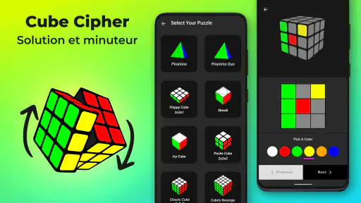 Solution de cube - Cube Cipher