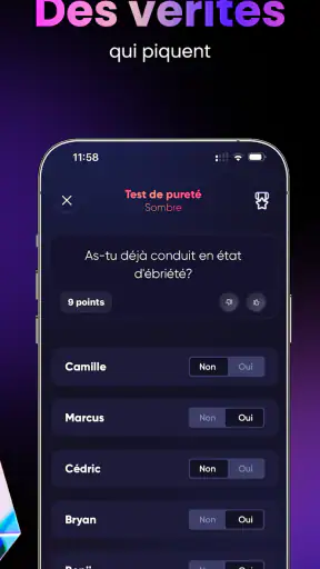 Sombre soirée - Jeux de soirée