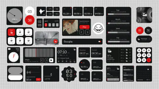 Something KWGT - Nothing Style
