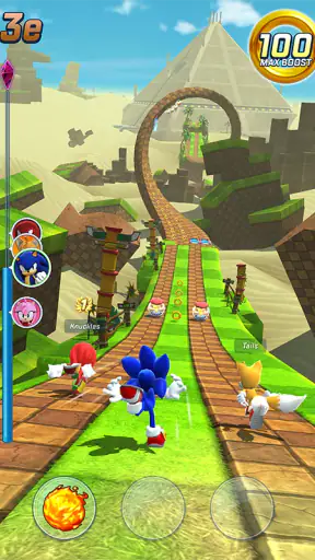 Sonic Forces : Course JcJ