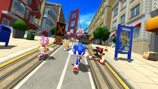 Sonic Forces : Course JcJ