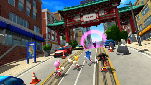Sonic Forces : Course JcJ
