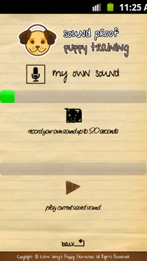 Sound Proof Puppy Training