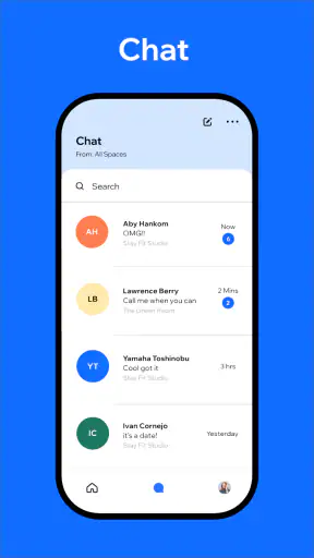 Spaces : suivez des sociétés