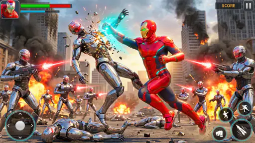 Spider Fighter Rope Ninja Hero