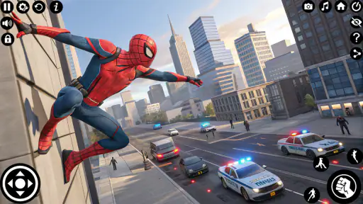 Spider Hero Combat Mafia 3D