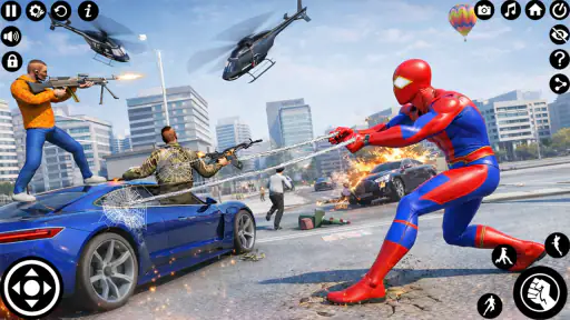 Spider Hero Combat Mafia 3D