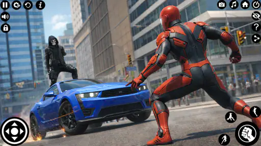 Spider Hero Combat Mafia 3D