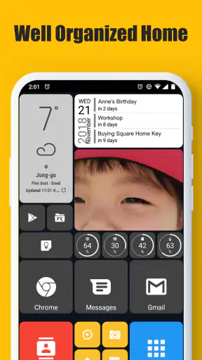 Square Home Key