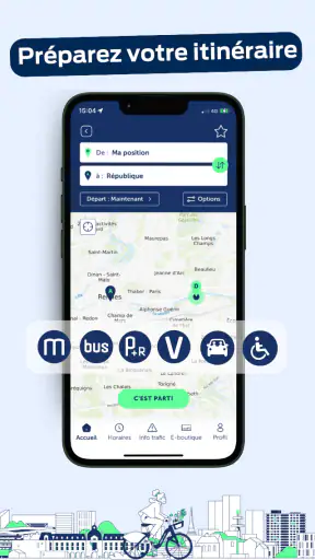 STAR : bus, métro à Rennes
