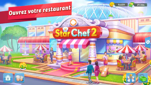 Star Chef 2 : jeu de cuisine