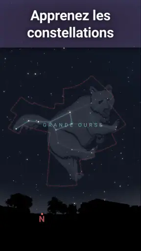 Stellarium - Carte du ciel