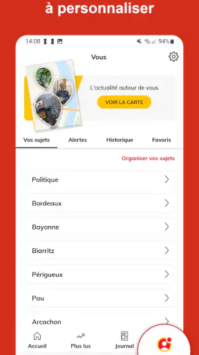 Sud Ouest, l’info en continu