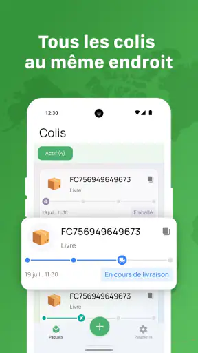 Suivi de colis et de livraison