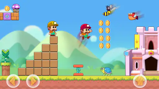 Super Madino Run:Jump Bros