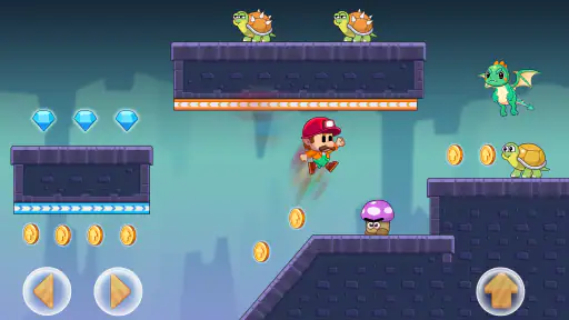 Super Madino Run:Jump Bros