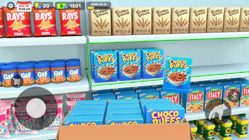 Simulateur de supermarché