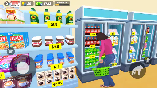 Simulateur de supermarché