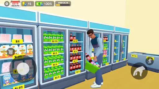 Simulateur de supermarché