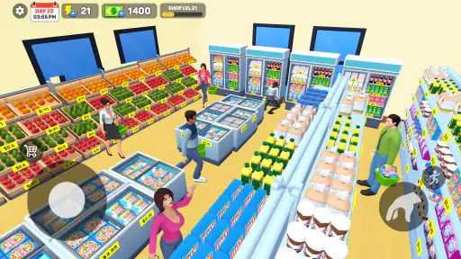 Simulateur de supermarché
