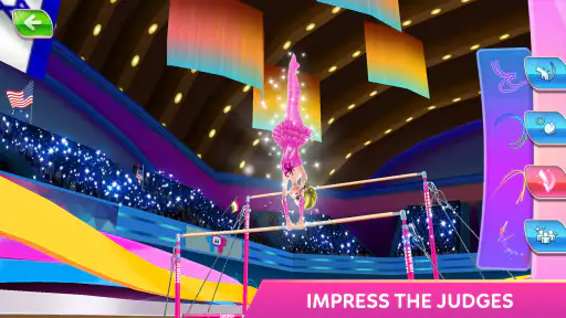 Superstar de gymnastique