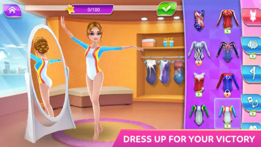Superstar de gymnastique