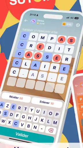 Sutom - Jeux de mots du jour
