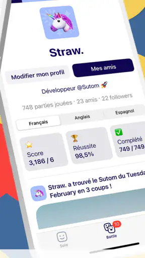 Sutom - Jeux de mots du jour