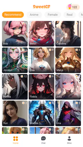 Sweet GF-Virtual Love Story