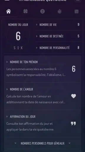 Ta Numérologie Quotidienne