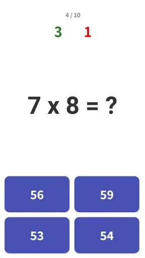 Table de multiplication - Math