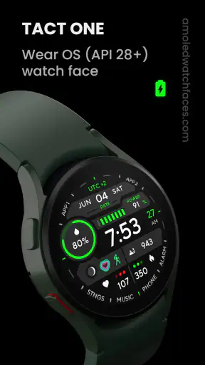 TACT ONE: Watch face