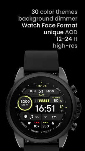 TACT ONE: Watch face